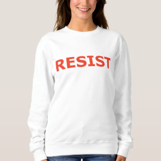 Sweatshirt RÉSISTER - Alerte rouge