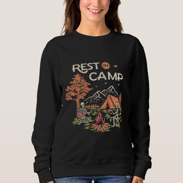Sweatshirt Rest in Camp (Devant)