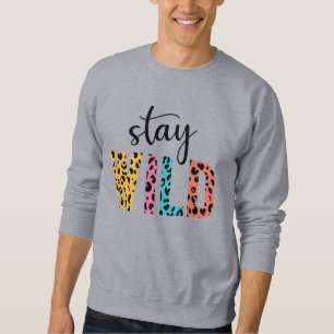 Sweatshirt Restez à l'abri