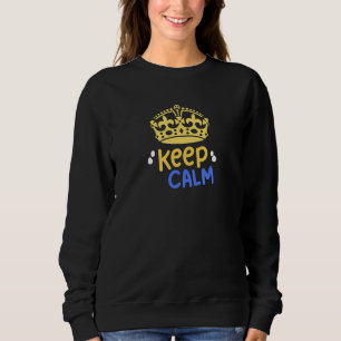 Sweatshirt restez calme