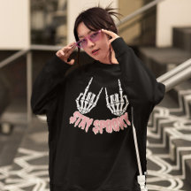 Restez Éffrayant Halloween Skeleton Mains