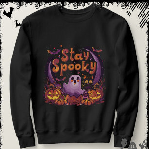 Sweatshirt Restez Épouvantable ExDesigner Halloween