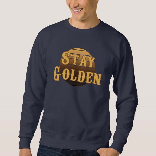 Sweatshirt Restez vintage (Devant)