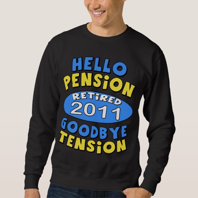 Sweatshirt Retraite 2011 (Devant)
