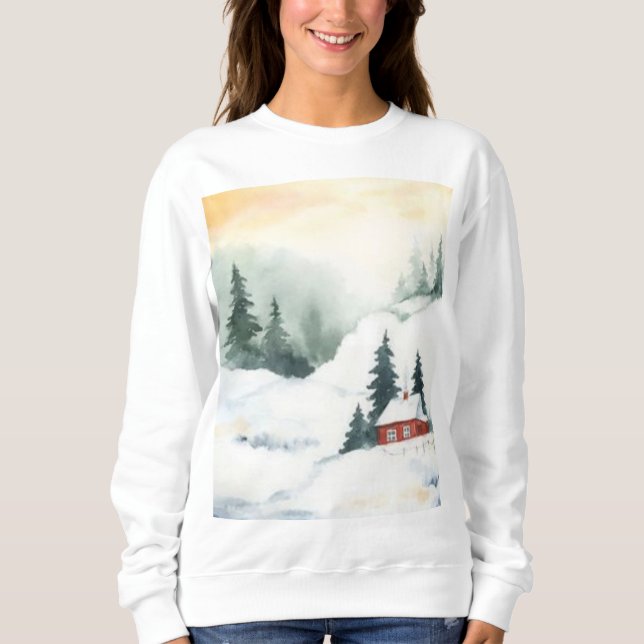 Sweatshirt Retraite des Cabines d'hiver (Devant)