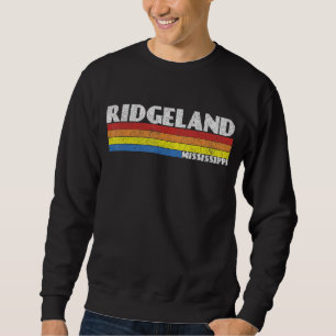 Sweatshirt Retro 80s Mississippi MS Souvenir Ridgeland