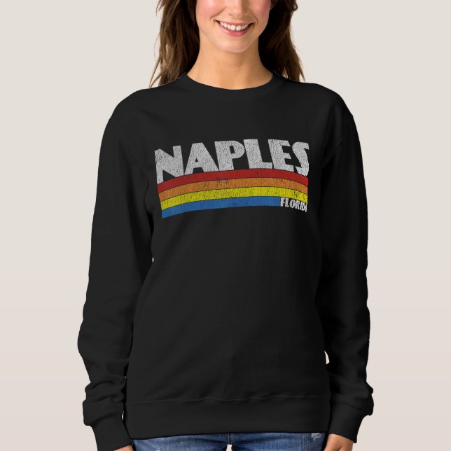 Sweatshirt Retro 80s Naples Florida FL Souvenir (Devant)