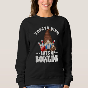 Sweatshirt Retro Bowler Dit Gnome Grandpa Pour Hommes Et Bowl