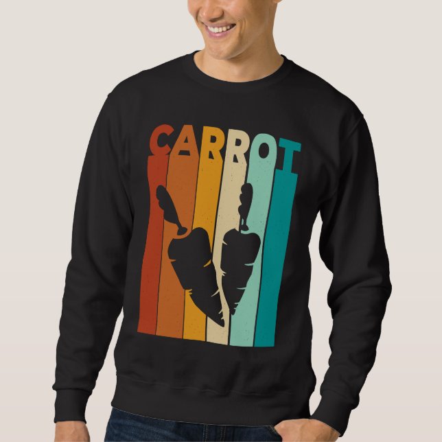Sweatshirt Retro Carrot (Devant)