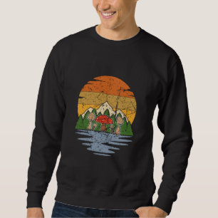 Sweatshirt Retro de cueillette de champignons