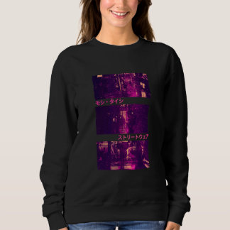Sweatshirt Rétro des années 90 Lofi Tokyo Streetwear japonais