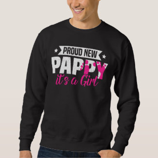 Sweatshirt Retro Fière nouvelle appy C'est une fille Révélati