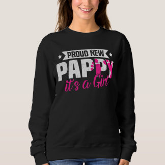 Sweatshirt Retro Fière nouvelle appy C'est une fille Révélati