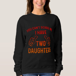 Sweatshirt Retro Mens Vous ne pouvez pas me faire peur J'ai d
