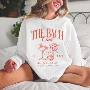 Sweatshirt Rétro Moderne La fête d'enterrement de vie de jeun