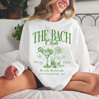 Sweatshirt Rétro Moderne Le Club Bach Enterrement de Vie de J