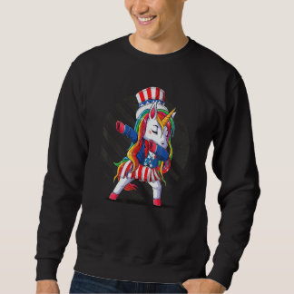 Sweatshirt Retro Patriotic USA I American Flag I Retro 4th Ju