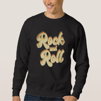 Sweatshirt Retro Rock and Roll  