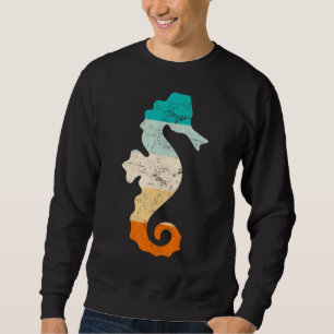 Sweatshirt Retro Seahorse