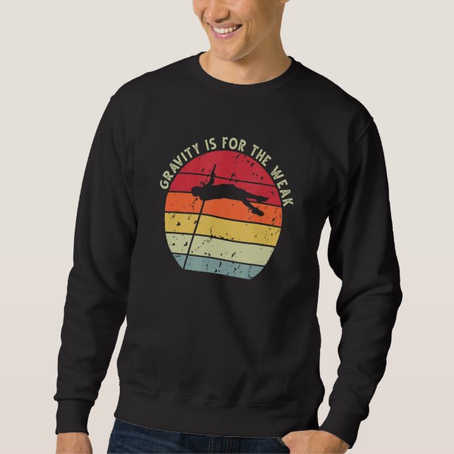 Sweatshirt Retro Sunset Pole Vault 9 (Devant)