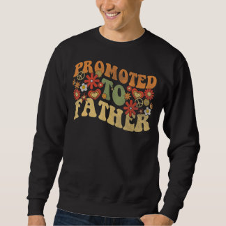 Sweatshirt Retro Super promu au père pour la nouvelle premièr