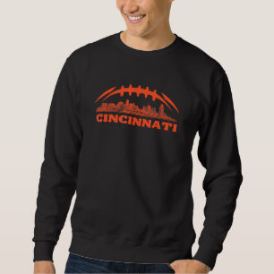 Sweatshirt Rétro Vintage Cincinnati Cincy Classique Cincinnat