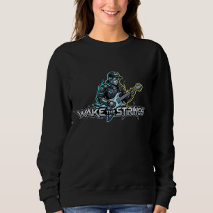 Sweatshirt Réveillez Les Cordes Art Rétro Futur