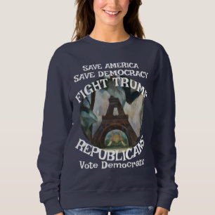 Sweatshirt Révolution française Trump