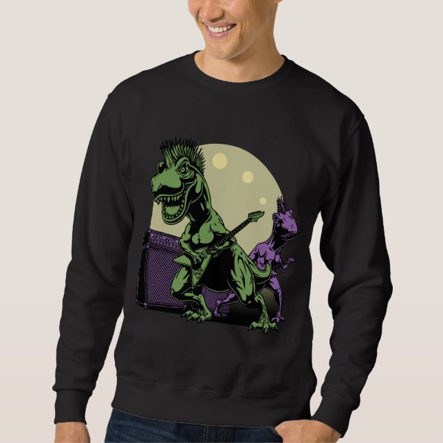 Sweatshirt Rex punk (Devant)