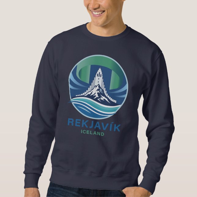 Sweatshirt Reykjavik Iceland Europe (Devant)