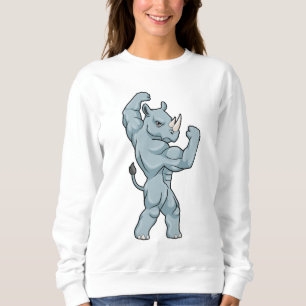 Sweatshirt Rhino comme Bodybuilder extrême