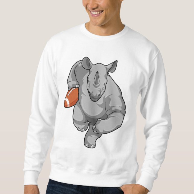 Sweatshirt Rhino de football (Devant)