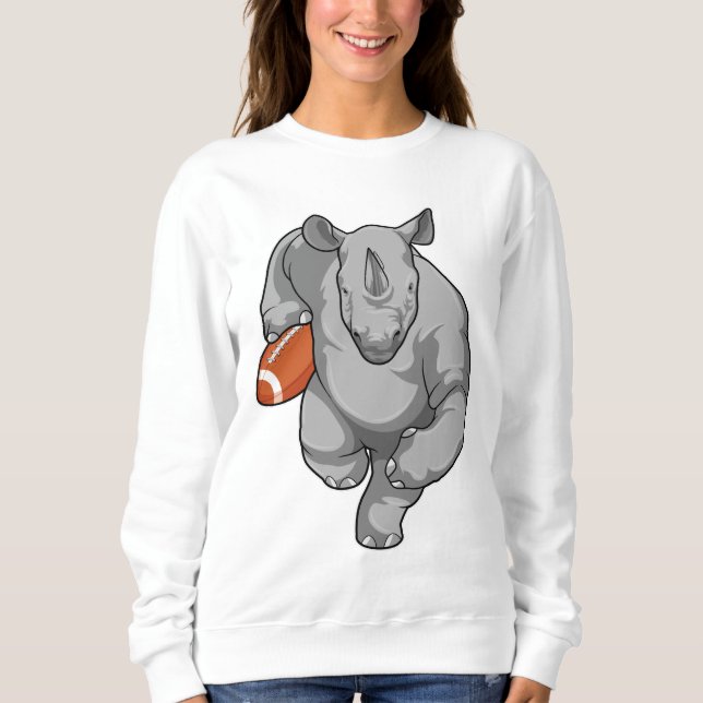 Sweatshirt Rhino de football (Devant)