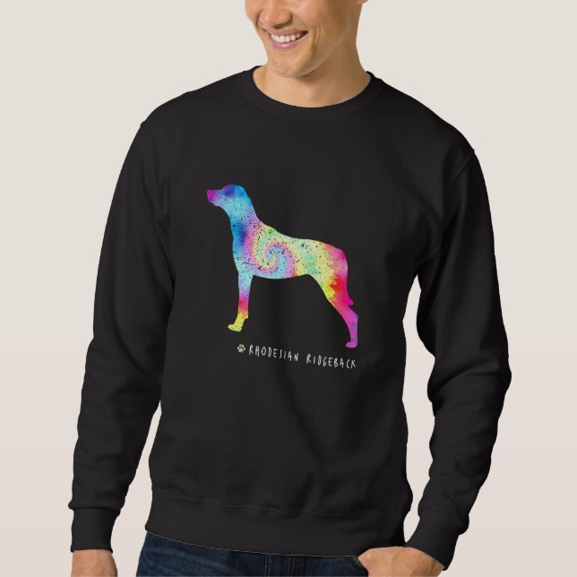 Sweatshirt Rhodesian Ridgeback Puppy Pet Chien propriétaire H (Devant)