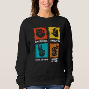 Sweatshirt Rien De Mieux Que Professeur D'Art Artiste Artiste