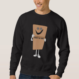 Sweatshirt Robert The Robot Box Character Kid Drawn Imaginati