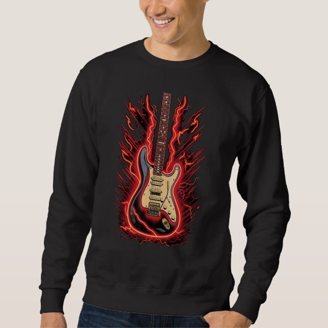 Sweatshirt Rock Thunder Inferno Blaze (Devant)