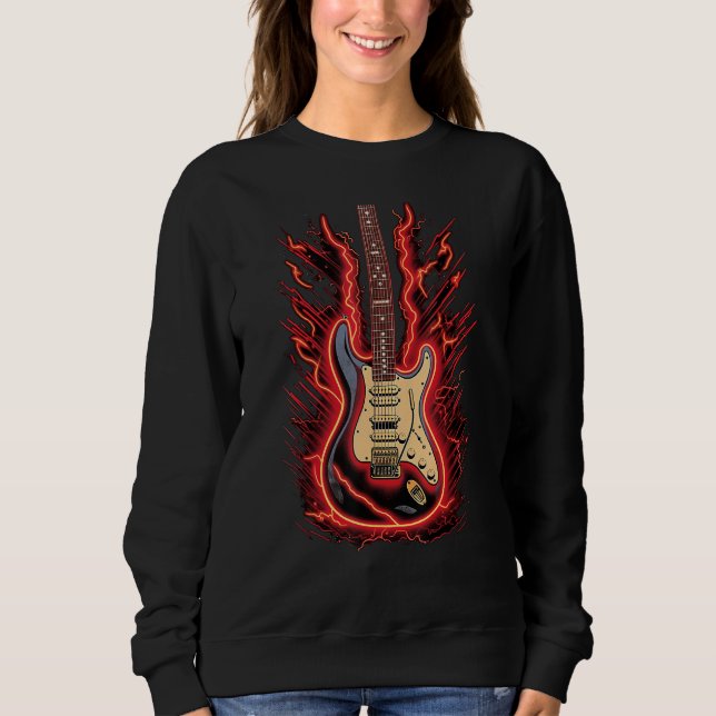 Sweatshirt Rock Thunder Inferno Blaze (Devant)