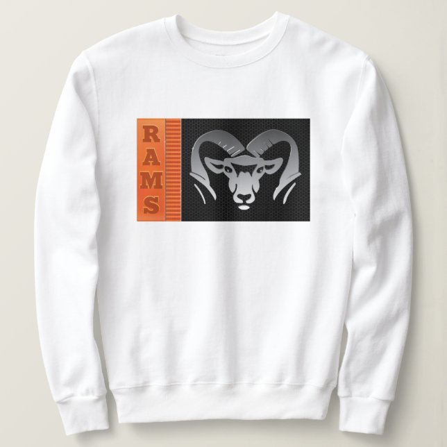 Sweatshirt Rockford Rams #7 (Design devant)