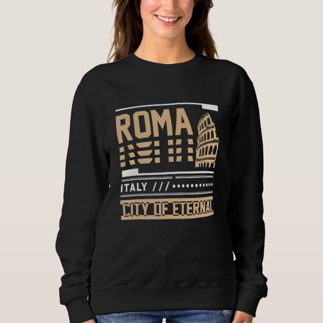 Sweatshirt Rome Roma Italy (Devant)