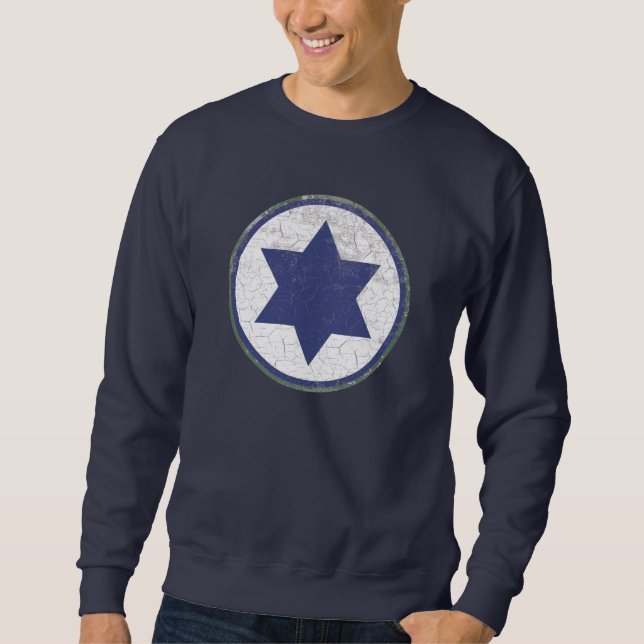 SWEATSHIRT RONDEAU ISRAÉLIEN (IAF) D'AVIONS DE L'ARMÉE DE (Devant)