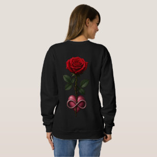Sweatshirt Rose d'Amour Infini
