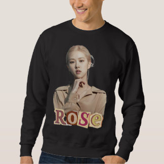 Sweatshirt Rose - Soft Elegance Minimaliste Portrait
