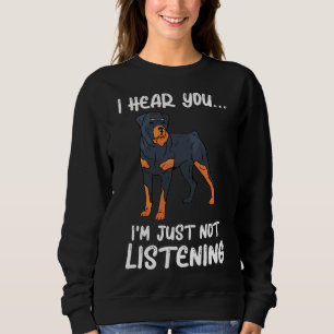 Sweatshirt Rottie Rottweiler Chien Propriétaire Animal Mom