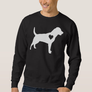 Sweatshirt Rottweiler Vêtements Amour Coeur Rottweiler Chien