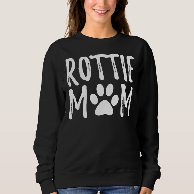 Sweatshirt Rouge Mother Dog (Devant)