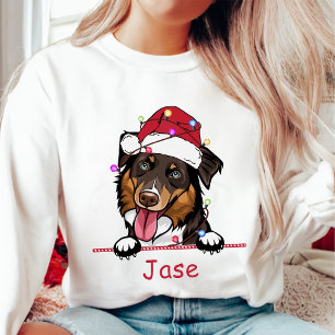 Sweatshirt Rough Collie Chien Personnalisé Animaux de compagn