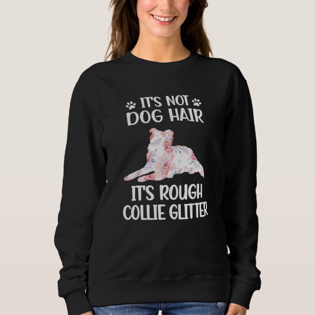 Sweatshirt Rough Collie Lover Cadeau Rough Collie Maman Amour (Devant)