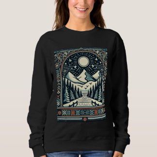 Sweatshirt Route d'hiver