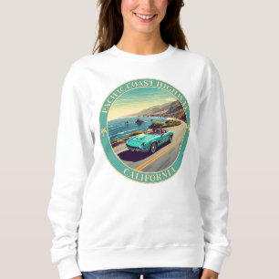 Sweatshirt Route du Pacifique Californie